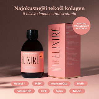 Elixiré kolagen z Naticol® ribjim kolagenom – za mladosten videz kože, prožne sklepe in notranji sijaj