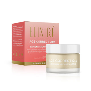AGE CORRECT Q10, hranjiva krema za lice s inkapsuliranim Q10, peptidima i uljem rižinih mekinja