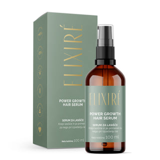 POWER GROWTH HAIR SERUM, cura intensiva per capelli spessi e lucenti senza caduta