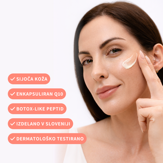 <tc>AGE CORRECT Q10</tc>nährende Gesichtscreme mit verkapseltem Q10, Peptiden und Reiskleieöl