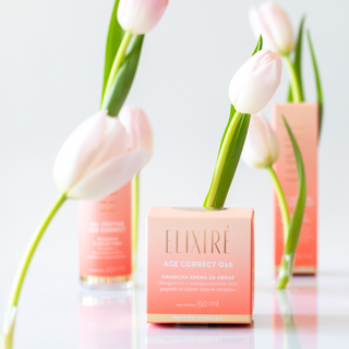 <tc>AGE CORRECT Q10</tc>nährende Gesichtscreme mit verkapseltem Q10, Peptiden und Reiskleieöl