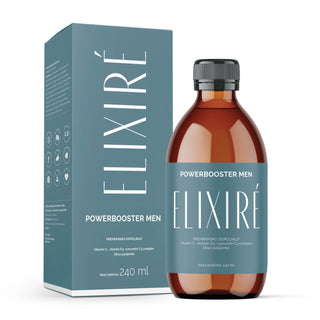 ELIXIRÉ Men Power Booster, grüner Apfelgeschmack, Nahrungsergänzungsmittel