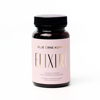 ELIXIRÉ BLACK CUMIN OIL, capsules, food supplement